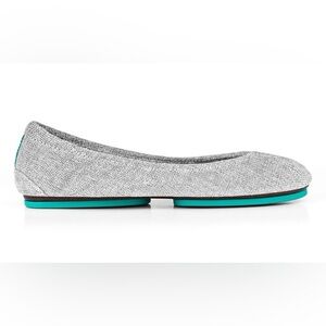 TIEKS Silver Lake Color Light Grey Fabric Womens size 7